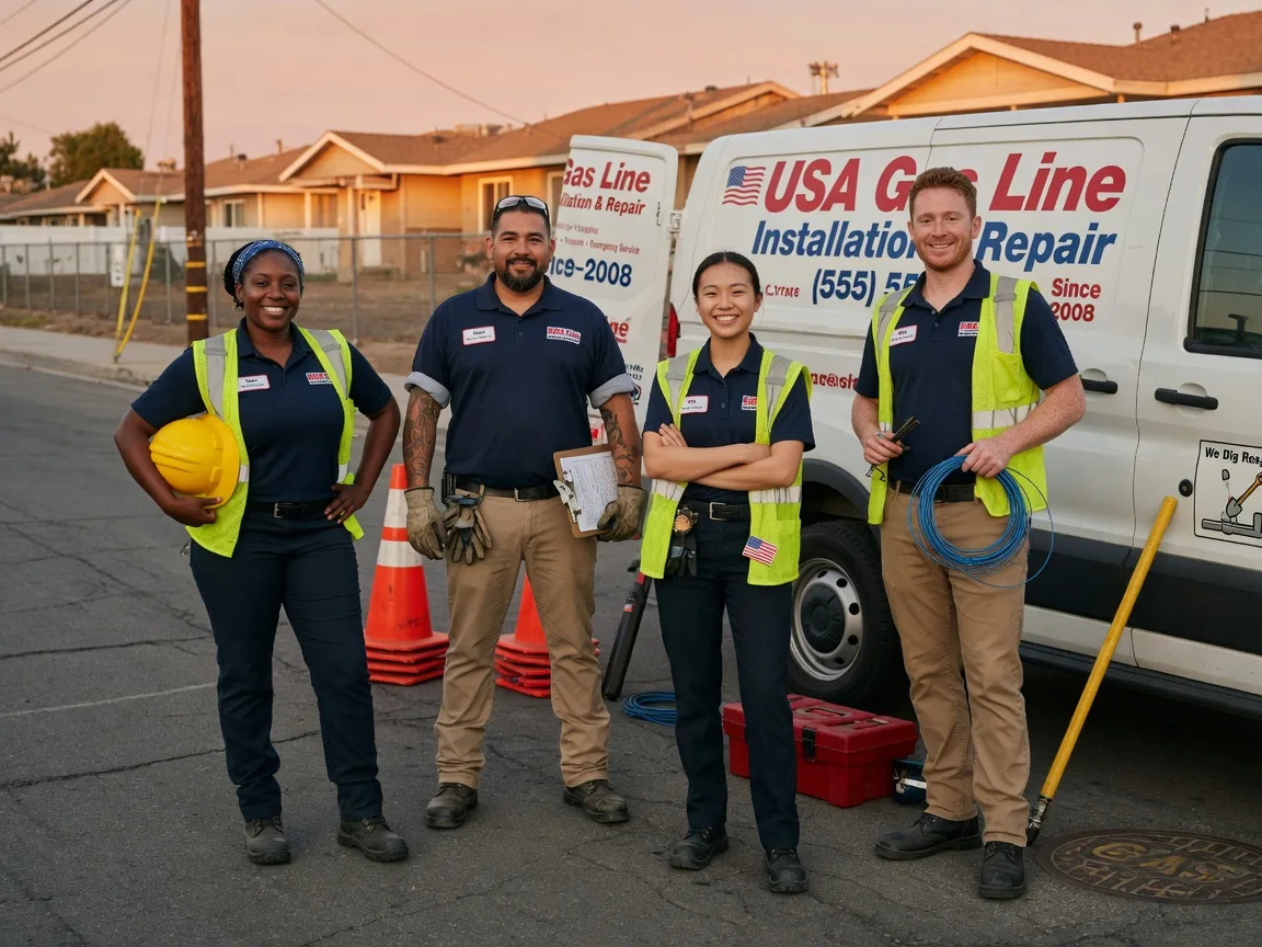Gas Line Installation company in Cypress, CA